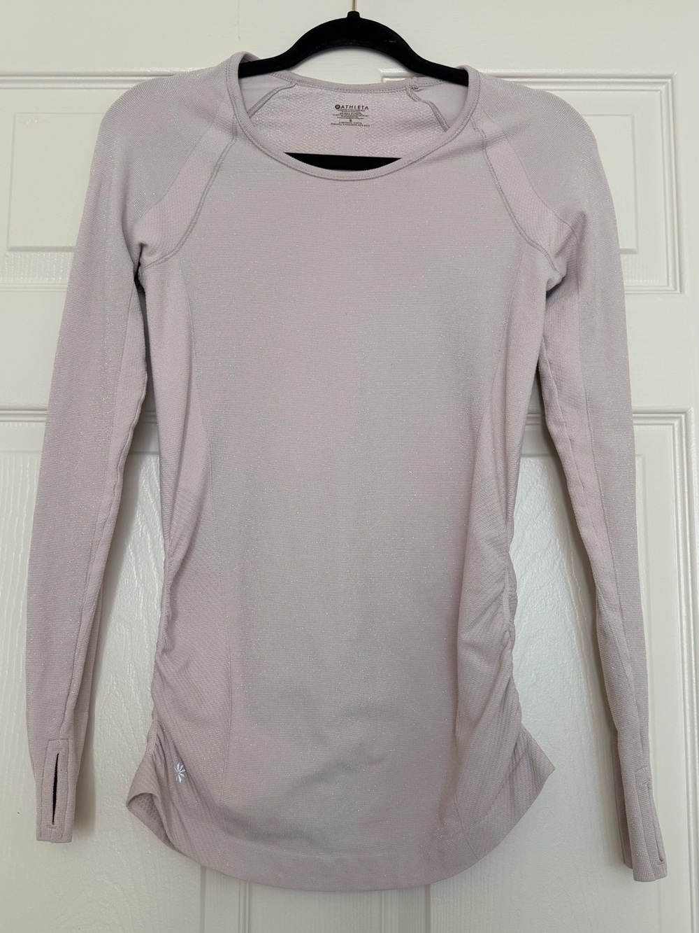 Athleta Long Sleeve Performance Top - Light Lavender